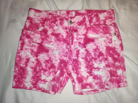 Elastické riflové kraťasy, 170