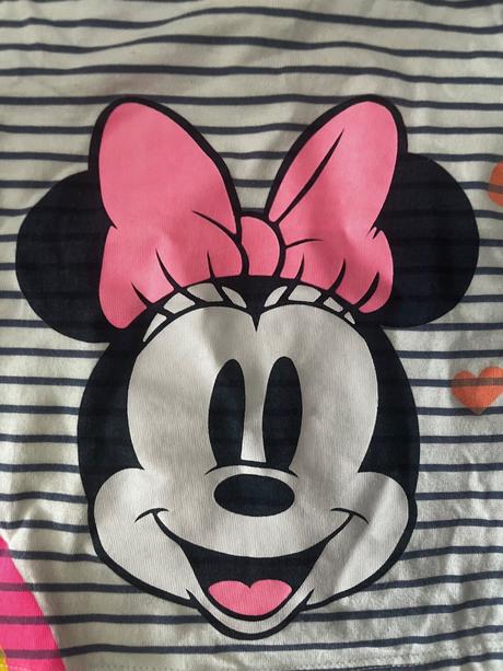 Pasikavé tričko s minnie, disney,80