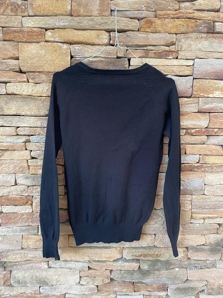 Čierny sveter, zara,s