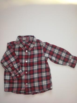 Košeľa károvaná, l.o.g.g.,80