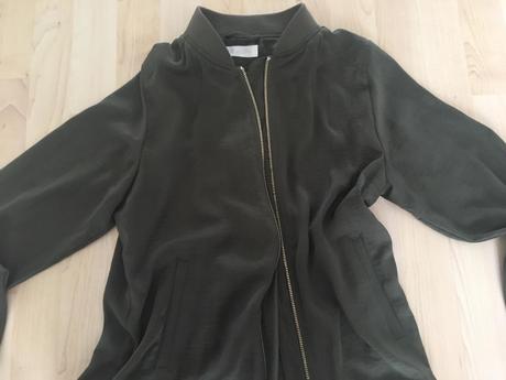 H&m lahka prechodna olivovy bundicka, h&m,158