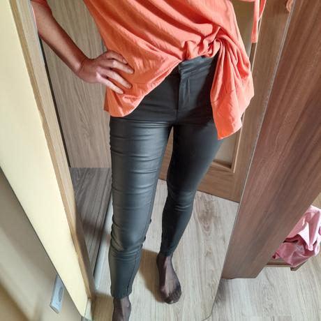 Kožené  nohavice, orsay,36