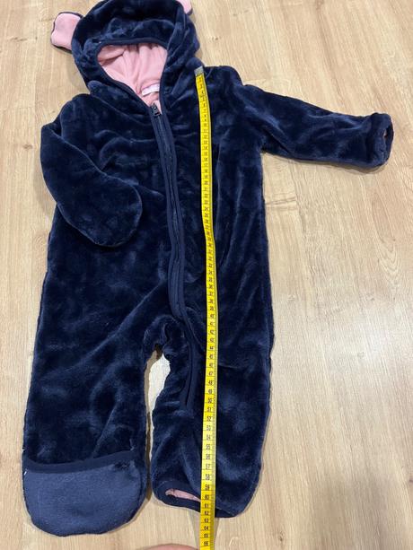 Hrubý plyšový overal, pepco,80
