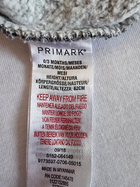 Mikina primark, primark,56