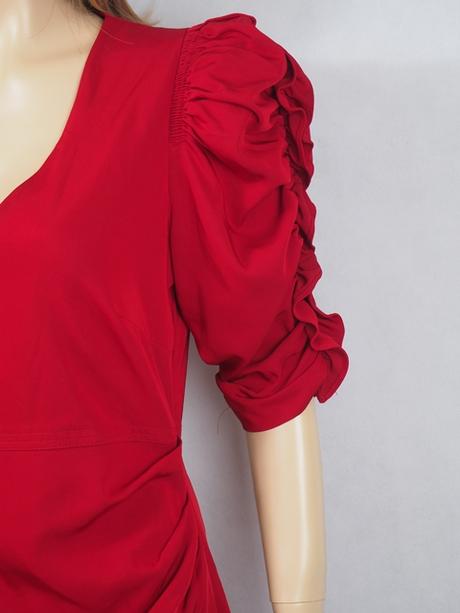 Kvalitné červené šaty mango, mango,m