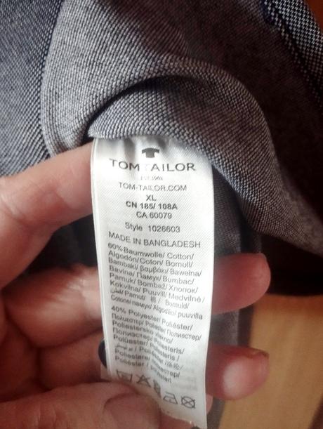 Pánská košeľa, tom tailor,xl