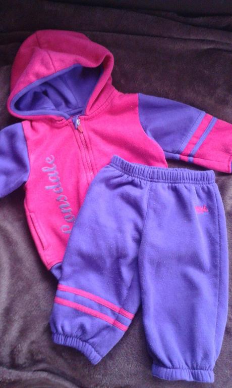 Fialovo-ružová súpravička, lonsdale,80