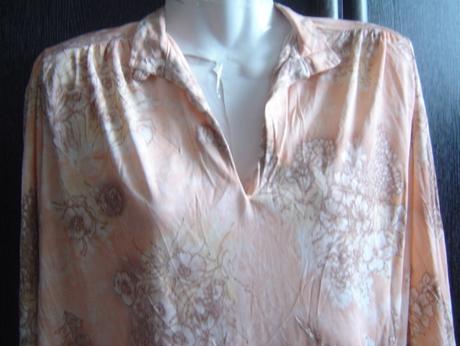 S kvietkami marhulova od ladies garment usa, xl