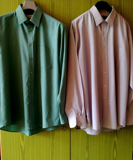 2x pánska košeľa 41-42 /16,5"/, items,xl
