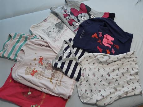 Balík tričiek dlhý rukáv 110/116, palomino,110