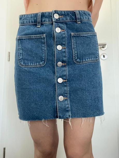 Rifľová sukňa zn. zara, zara,s