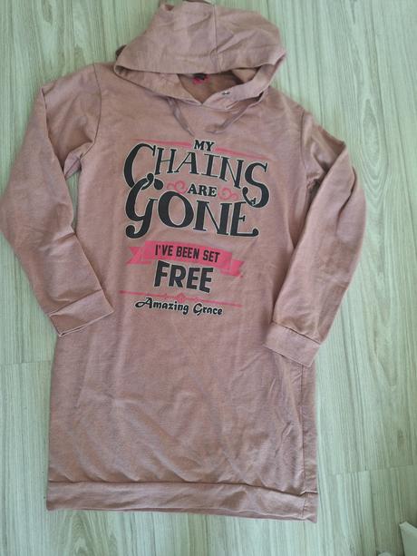 Predlzená mikina-tunika, m