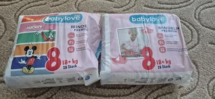 Plienky, babylove,9 kg - 20 kg