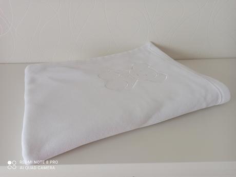 Deka biela veľká 100x150 cm richelieu,