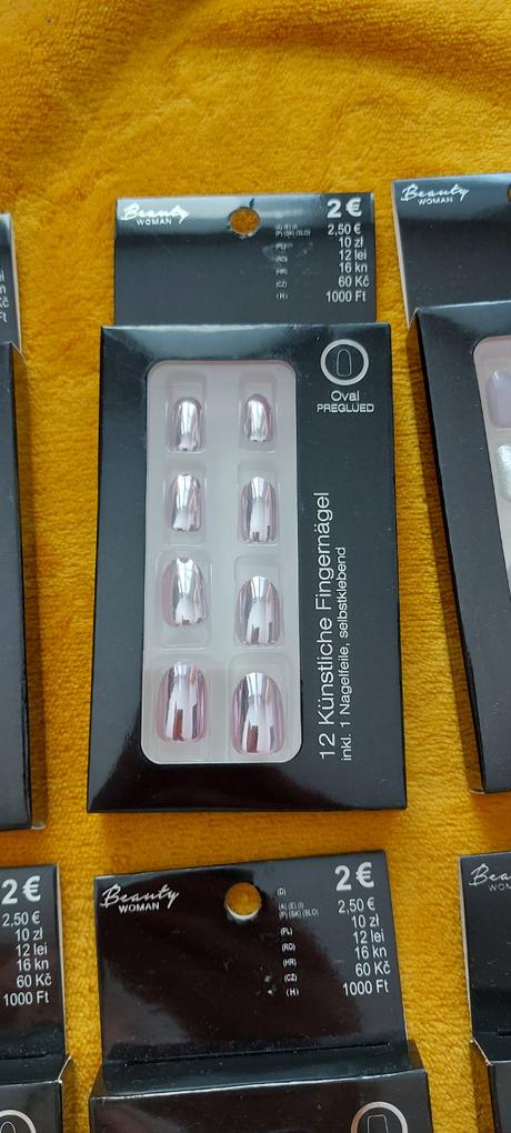 Umelé nechty 6 balení, 