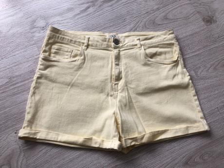 Žlté šortky, ovs,46
