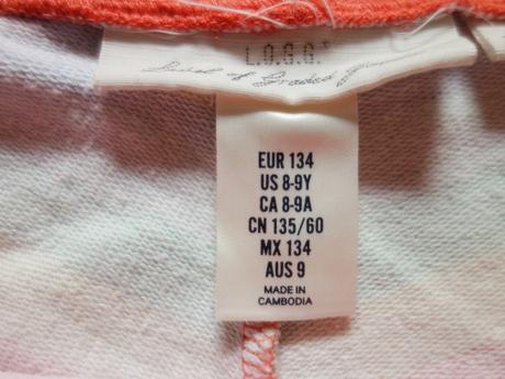 Kraťasky h&m, h&m,134