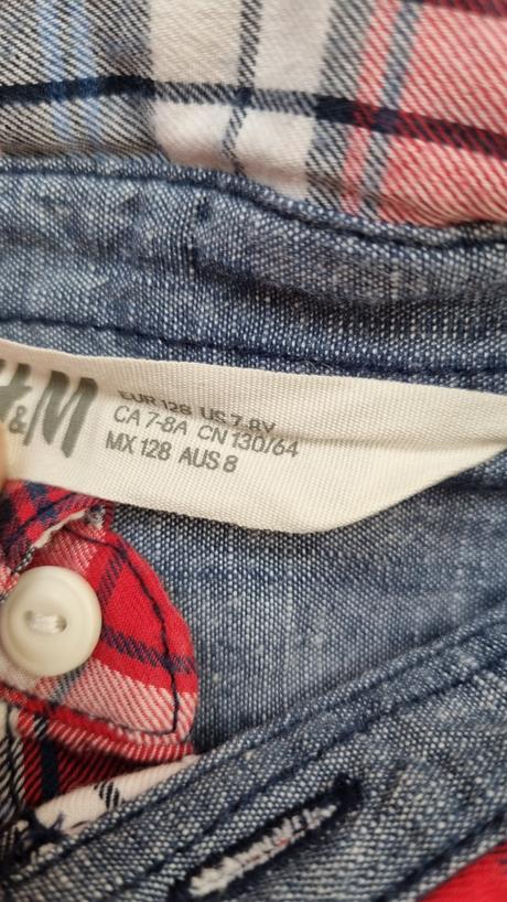 B3562 košeľa, h&m,128
