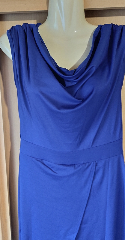 Modrý elegantný overal m, m