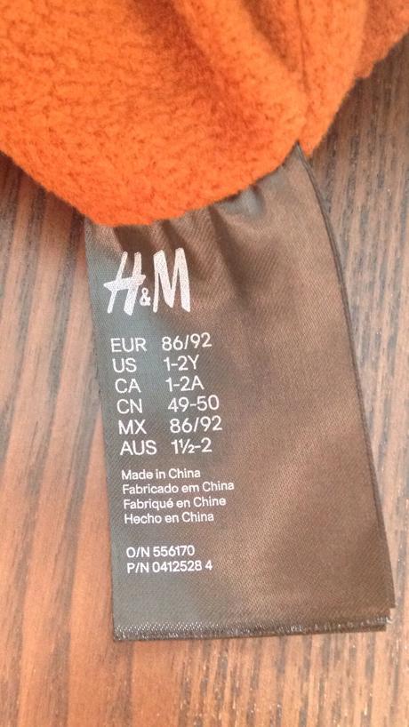 Zimná suprava, h&m,86