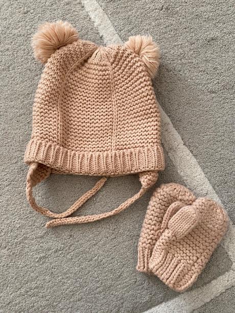 Set čiapka a rukavice, zara,86