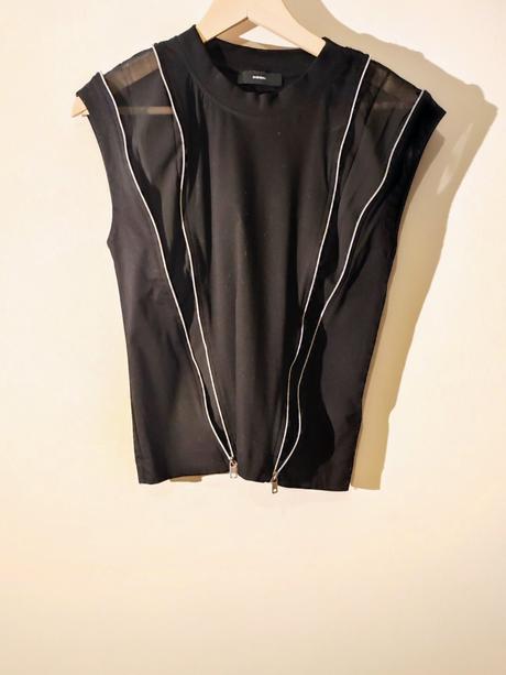 Diesel tričko so zipsom xxs, diesel,32