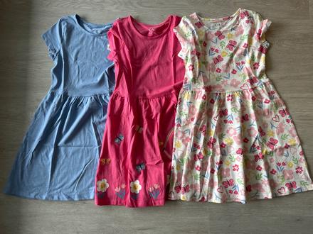 Dievcenske bavlnene saty vel. 134, palomino,134