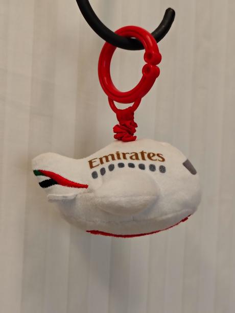 Zberateľské vibračné lietadlo emirates s klipom,