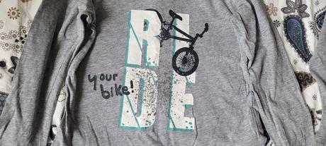 Tricka s dlhým rukávom bicykel, lupilu,110