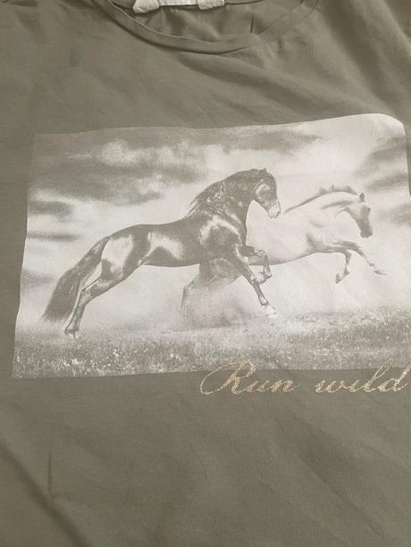 Tričko horse 10-12 rokov, h&m,152