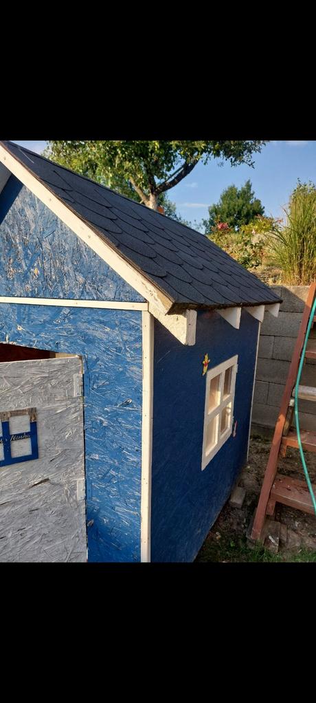 Detský drevený záhradný domček, 