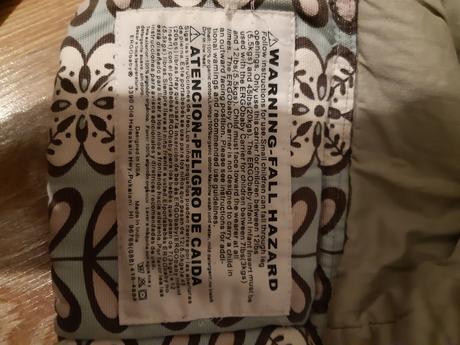 Ergobaby nosic petunia picklebottom, ergo baby