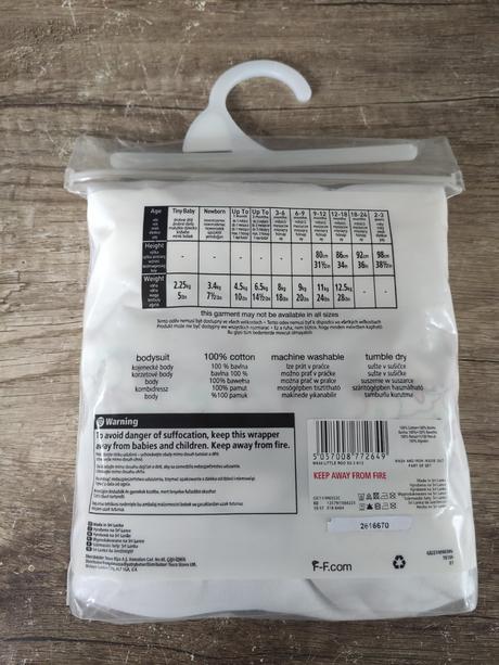 3x body krátky rukáv disney baby, disney,80