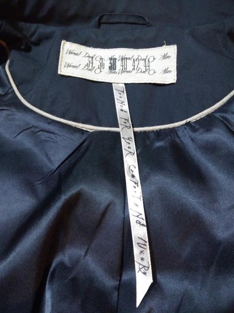 Kabátik jarný čierny c 38, 38