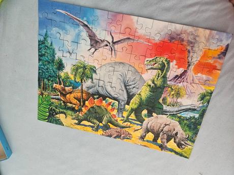 Puzzle dinosaury, 