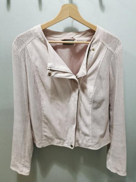 Prechodná bunda, imitácia kože, c&a,40