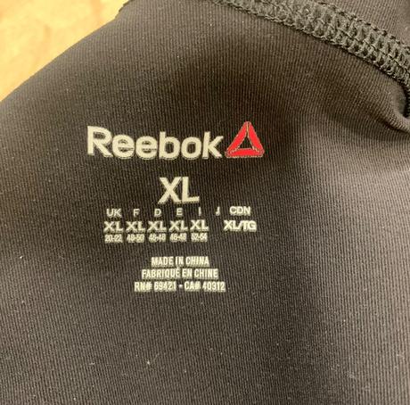 Legíny reebok lesmills speedwick, reebok,xl