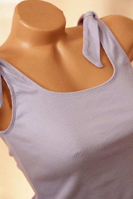 Fialový body top, s/m, s