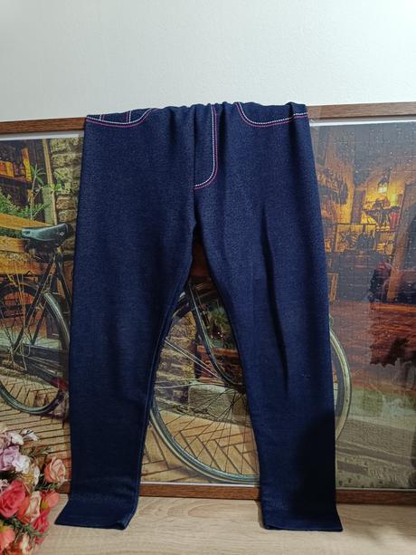 Legíny 122/128 vyzerajú ako džínsy, 122