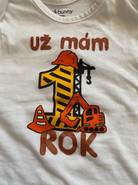 Body k 1. narodeninám veľ. 86, fox & bunny,80