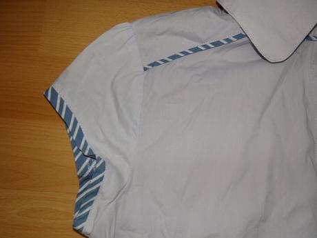 Bledofialova kosela - kratky rukav, s