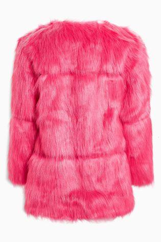 Luxusný moderný kožuch next uk, next,134