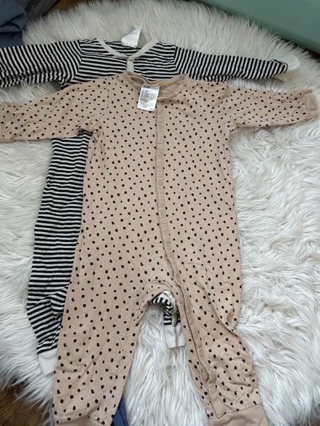 2 pyžamka h&m top stav, h&m,86