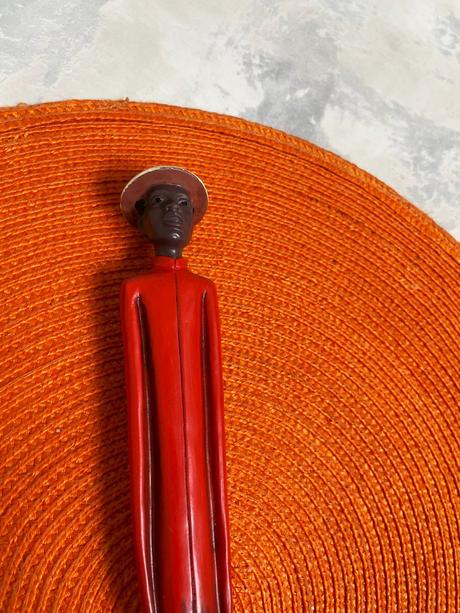 Drevená etno soška, 