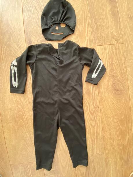 Kostra kostým karneval dievča, 