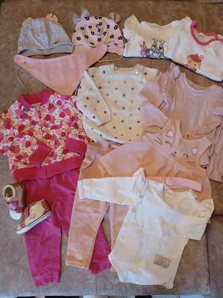 Jesenný balík oblečenia 74-80, 68–80