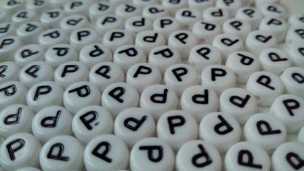 Písmenka lentilkové p, 