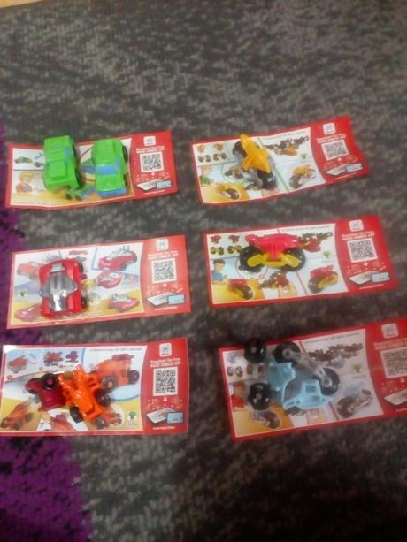 Kinder sprinty auticka,motorky, 