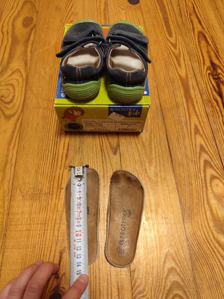 Protetika barefoot sandale 22, protetika,22