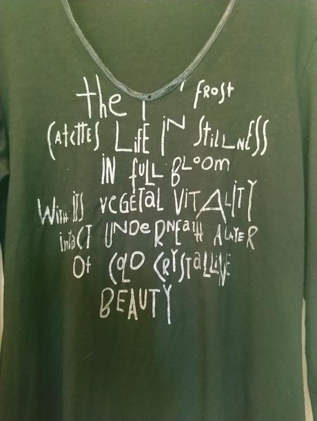 Dámsky čierny elastický top, nápis, st. emile, s, s